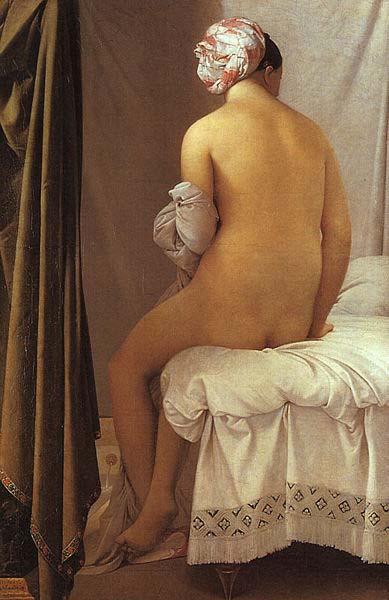 Jean Auguste Dominique Ingres La Grande baigneuse oil painting image